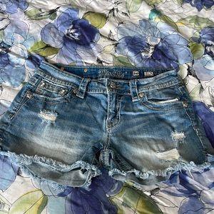Miss Me cut off shorts